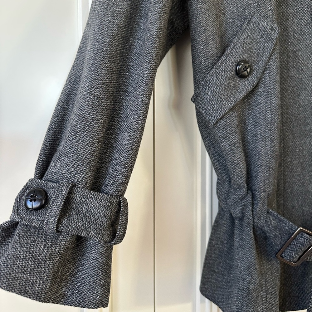 Maginn 100% Wool Gray Coat, Size 10 - Picture 3 of 8